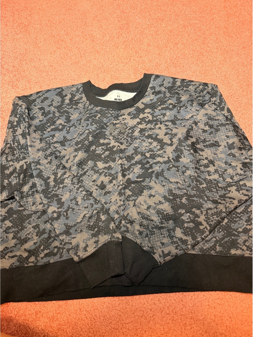 Under Armour Men's Medium Camo Print Crewneck Sweatshirt